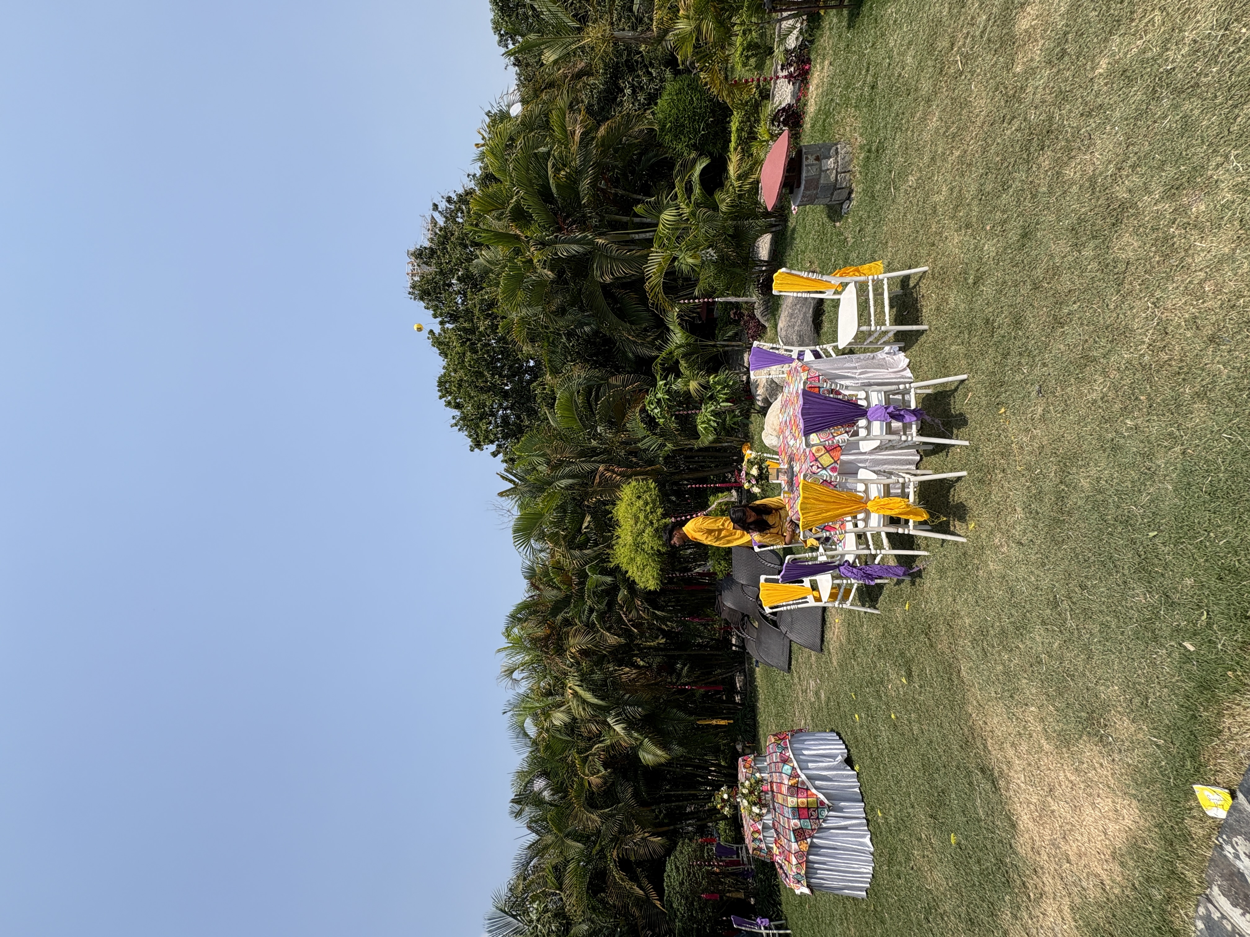 Haldi wedding photo at Corbett Wild Resort